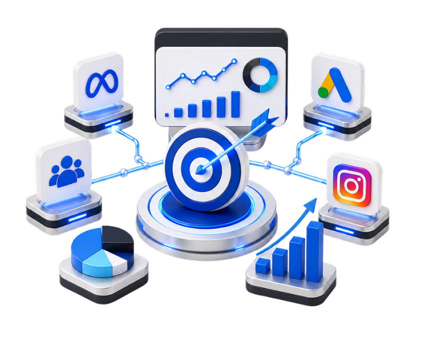 Campaign analytics illustration